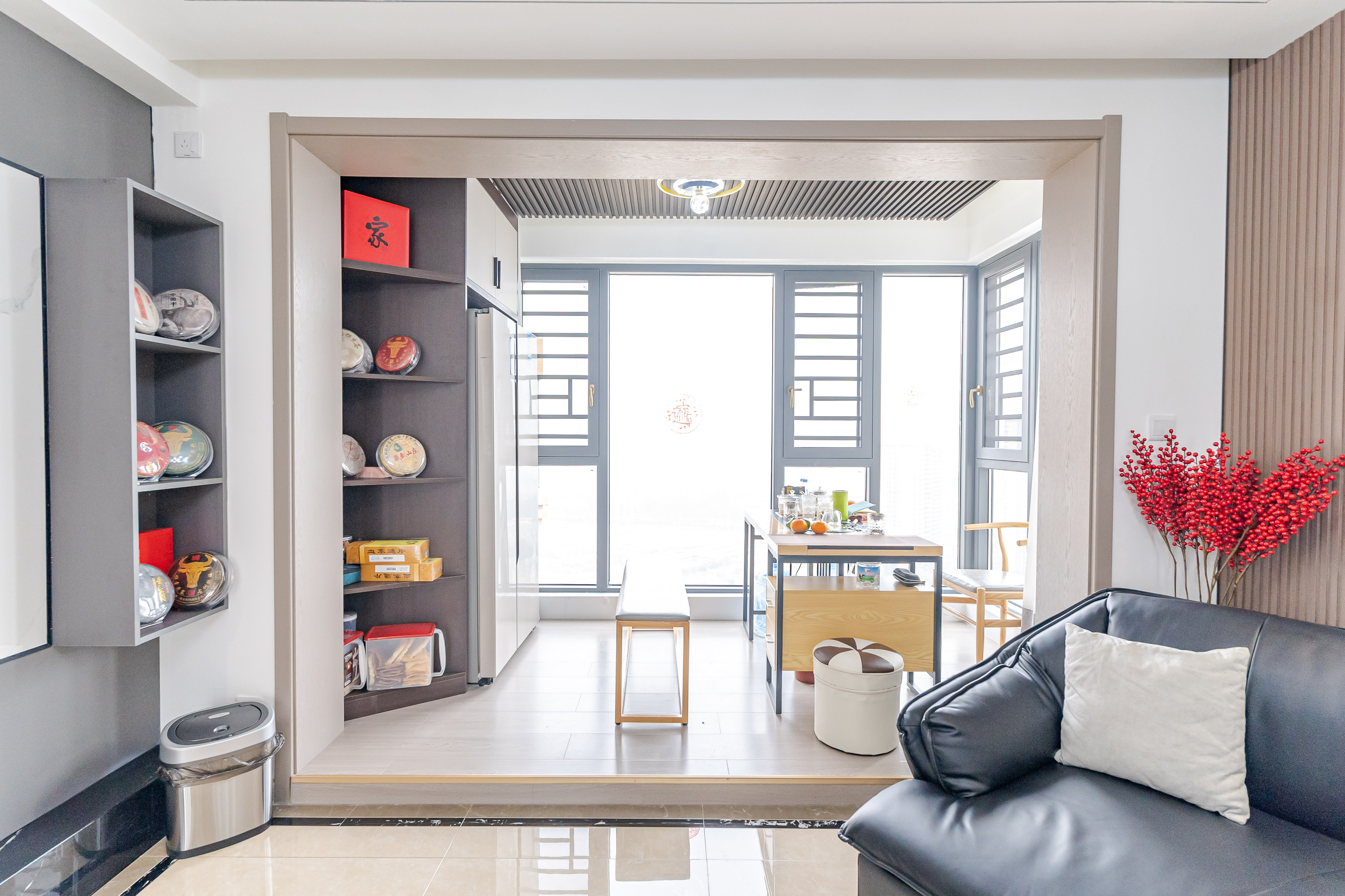 南寧新房裝修-現代簡約風-茶室 南寧新房裝修-現代簡約風-茶室