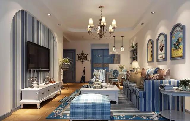 裝修主調里加些&ldquo;藍&rdquo;色，真的好美啊~
