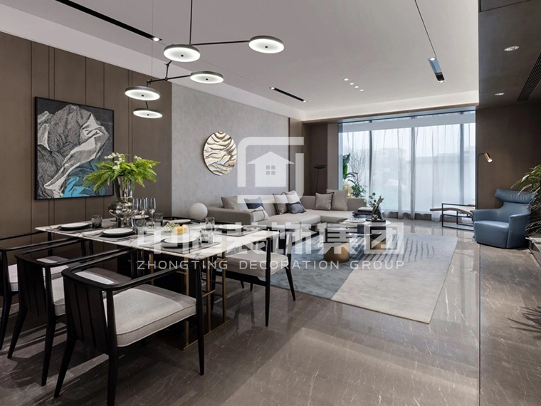 天池山&middot;中脊120平現代風格案例